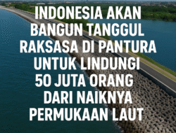 Indonesia Bangun Tanggul Raksasa di Pantura: Lindungi 50 Juta Penduduk dari Ancaman Kenaikan Air Laut