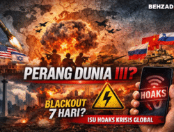 Dunia di Ambang Perang Dunia III? Ketegangan Global Memanas, Isu Blackout 7 Hari di Indonesia Dipastikan Hoaks