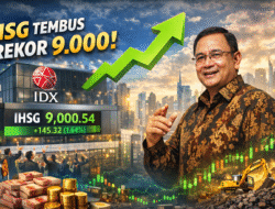 IHSG Pecah Rekor 9.000, Menkeu Purbaya Yakin Tren Naik Terus di 2026