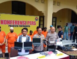 Polresta Yogyakarta Bongkar Love Scamming Internasional di Sleman, Omzet Tembus Puluhan Miliar per Bulan
