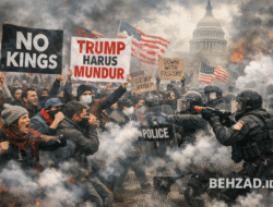 8 Juta Warga AS Turun ke Jalan! Demo ‘No Kings’ Guncang Amerika, Desak Trump Mundur