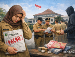 Viral! Wanita Berseragam ASN di Gresik Ternyata Korban SK Palsu, Rugi Hingga Rp150 Juta