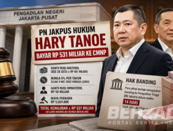 PN Jakpus Hukum Hary Tanoe Bayar Rp 531 Miliar ke CMNP, Ini Rincian dan Hak Bandingnya