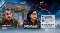 Perry Warjiyo Mundur dari Jabatan Gubernur BI, Destry Damayanti Ditunjuk Jadi Pejabat Sementara, IHSG Langsung Melemah