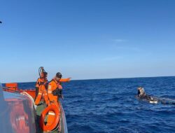 Kapal Nelayan Tenggelam di Buton, Tiga ABK Bertahan di Rakit Darurat hingga Berhasil Diselamatkan Basarnas